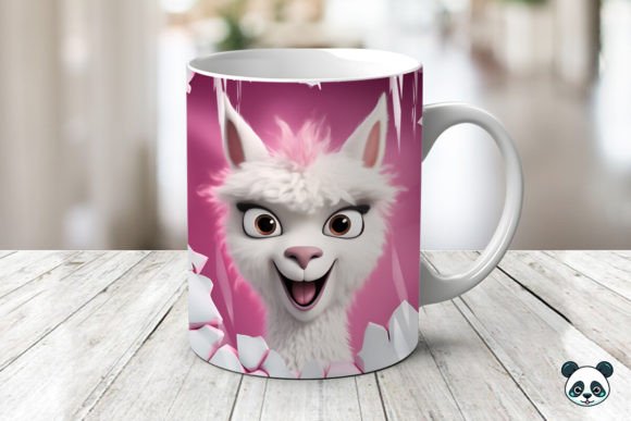 Choosing the Right Valentine Llama 3D Mug Wrap for Sublimation Projects