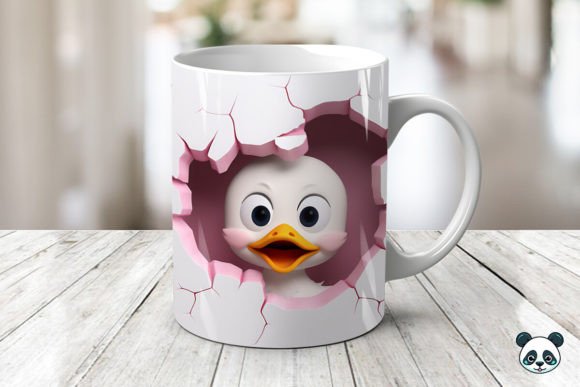Creating Custom Gifts with the Valentine Duck 3D Mug Wrap Design