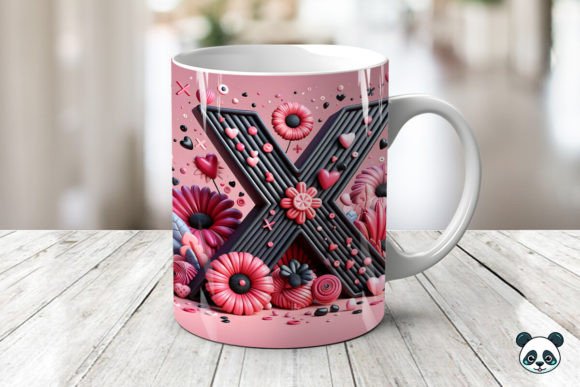 Creating Personalized Gifts with the Letter X 3D Valentine Mug Wrap