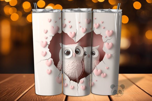 Evaluating the Mom Baby Owls 3D Tumbler Wrap for Sublimation Projects