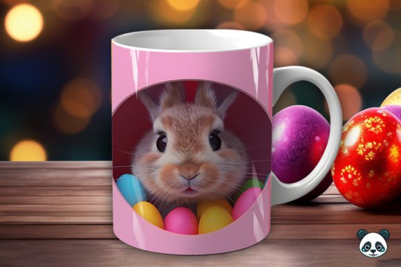 Integrating the Colorful Easter Rabbit 3D Mug Wrap into Your Sublimation Workflow