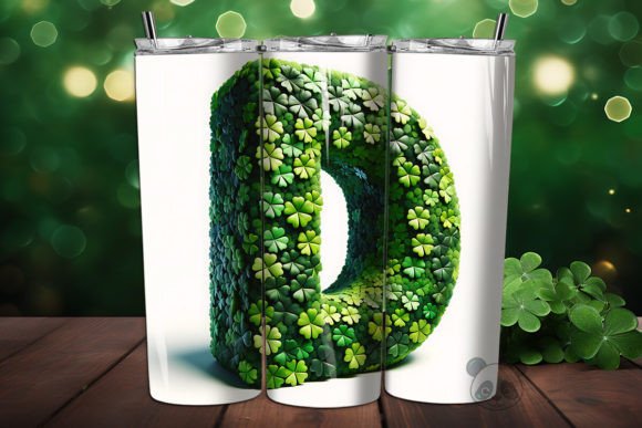 Integrating the St. Shamrock Letter D 3D Tumbler Wrap into Your Sublimation Workflow
