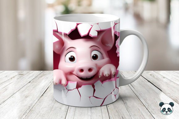 Integrating the Valentine Pig 3D Mug Wrap into Your Sublimation Workflow