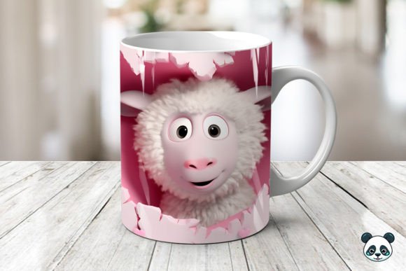 Mastering the Valentine Sheep 3D Mug Wrap for Professional Sublimation Results